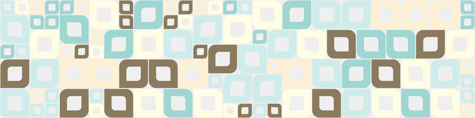 Abstract Geometric Pattern generative computational art illustration