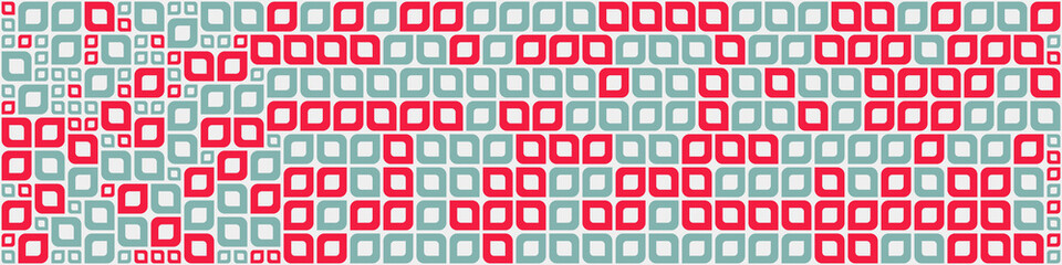 Abstract Geometric Pattern generative computational art illustration