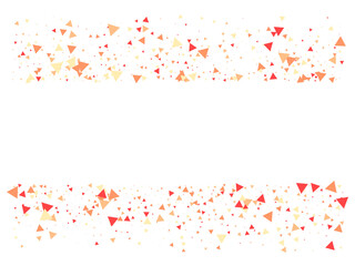 Triangle Explosion Confetti. Broken Glass Explosive Effect. Triangles