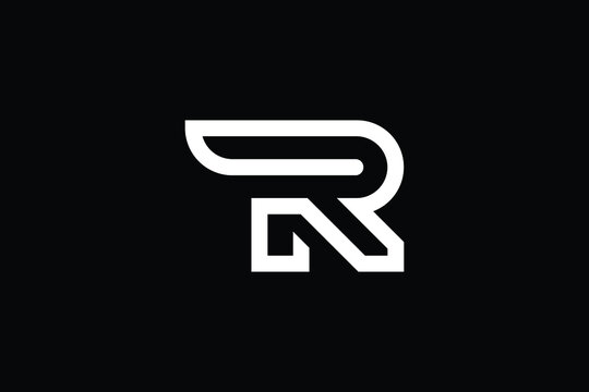 TR logo letter design on luxury background. RT logo monogram initials letter concept. TR icon logo design. RT elegant and Professional letter icon design on black background. T R RT TR