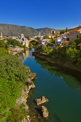 Fototapeta premium Old Bridge in Mostar - Bosnia and Herzegovina
