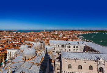 Fototapeta na wymiar Palazzo Ducale (Doge's Palace) in Venice Italy
