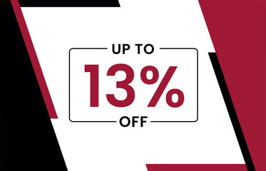 Up to 13% off banner, Upto 13% off, Discount offer, Banner Add, Special Offer add