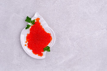 Red fish roe