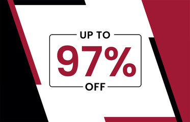 Up to 97% off banner, Upto 97% off, Discount offer, Banner Add, Special Offer add