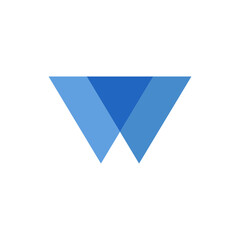 W logo design