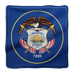 Naklejka premium Utah State flag