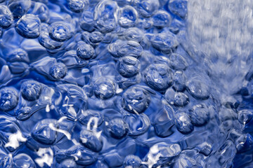 Abstract artistic blue background