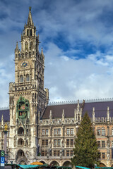 Fototapeta na wymiar New Town Hall, Munich, Germany