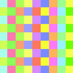 Bright colorful square geometric wallpaper pastel background