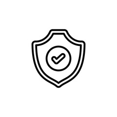Security Status icon in vector. Logotype