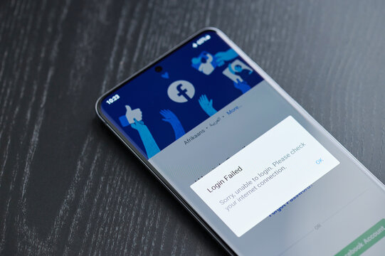 Login To Fail In Facebook App