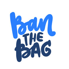 Zero waste lettering quotes set. Hand lettering illustration for your design