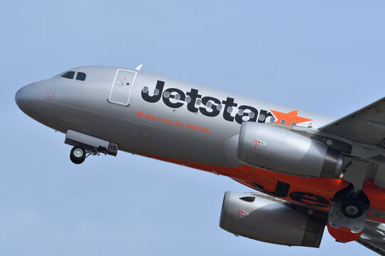 Chiba, Japan - December 19, 2020:Jetstar Japan Airbus A320-200 (JA19JJ) Passenger Plane.