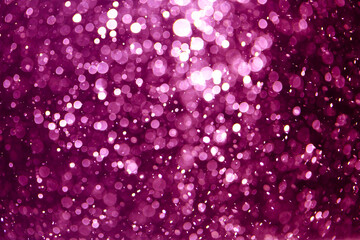 Vintage pink  bokeh created by neon lights