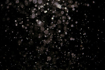 Black bokeh texture