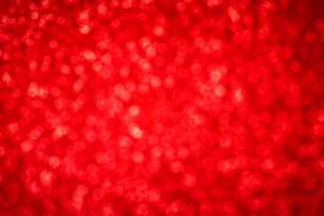 Red bokeh background
