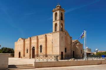 The oldest church traditional Byzantine Cypriot style of the Nativity of the Blessed Virgin, Cyprus.