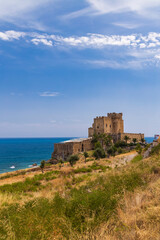 Obraz premium Castello Federiciano castle in Cosenza province, Calabria, Italy