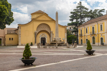 Santa Sofia Church (Chiesa di Santa Sofia), UNESCO World Heritage Site, Benevento, Campania, Italy