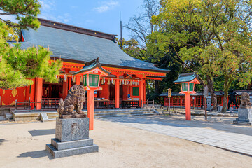 春の筑前國一之宮 住吉神社　福岡県博多区　Sumiyoshi Shrine in 
spring...