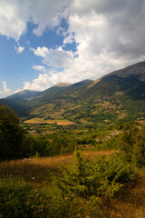 Obraz premium National Park of Abruzzo near Barrea, Lazio and Molis, Italy