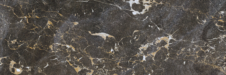 Italy Protoro Black and Gold Marble, black marble with golden veins, Portoro marbel natural pattern for background, abstract black and gold, black and yellow marble, high gloss marble stone texture.
