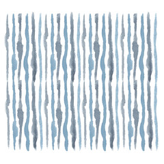 Masculine watercolor striped vertically background in blue, navy, indigo and gray colors, painted modern graphic artistic pattern.