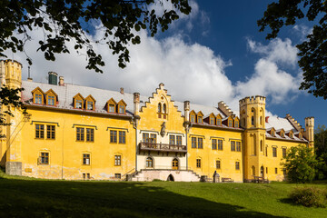 Nectiny castle, Western Bohemia, Czech Republic