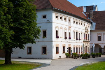 Fototapeta na wymiar Griffen Monastery in Carinthia region, Austria