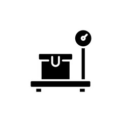 Weight Scale icon in vector. Logotype