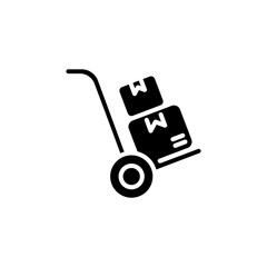 Delivery Service Package icon in vector. Logotype