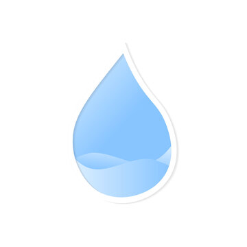 water drop design, suitable for elements related to water drop design
