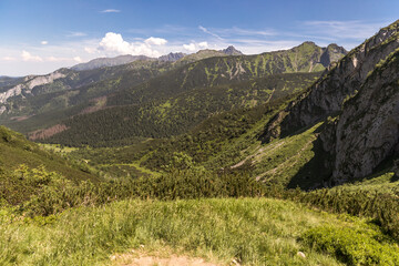 mountain landscape, mountain view, hiking trails