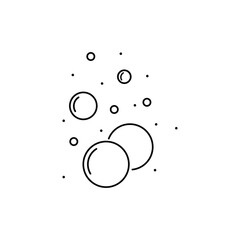 soap or champagne bubble icon image