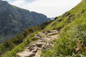 mountain landscape, mountain view, hiking trails