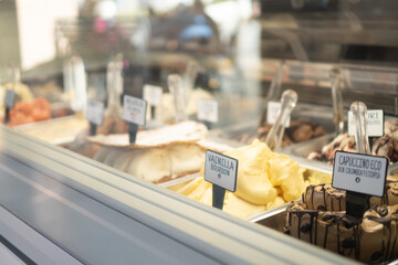 Artisan ice cream shop and factory