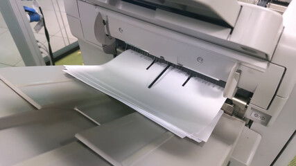 digital printer when printing documents