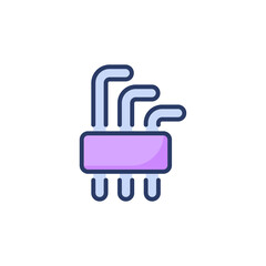 Punches icon in vector. Logotype