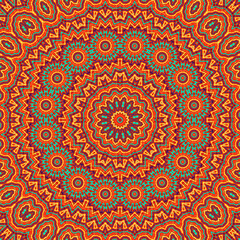 Geometric structure vector seamless pattern.