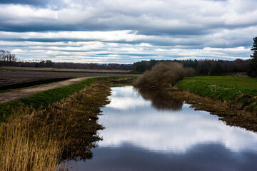 Three Pools Wareway near Southport, UK.