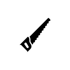 Handsaw icon in vector. Logotype