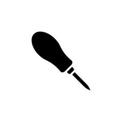 Bradawl icon in vector. Logotype