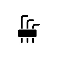 Punches icon in vector. Logotype