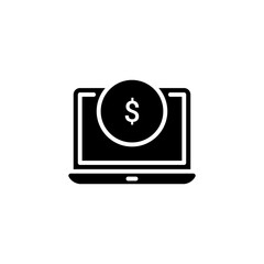Make Money icon in vector. Logotype