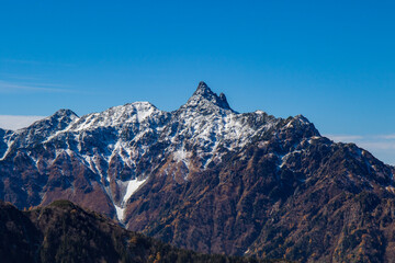 landscape with snow