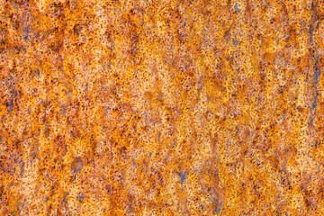 Rusty metal texture background for interior exterior decoration and industrial construction concept design