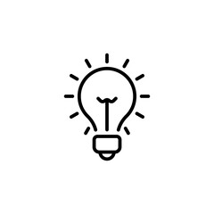 Creative Idea icon in vector. Logotype