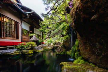 Fototapeta na wymiar Zen Garden in Kyoto Japan