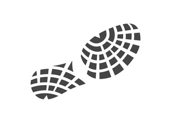 Impronta scarpa sportiva